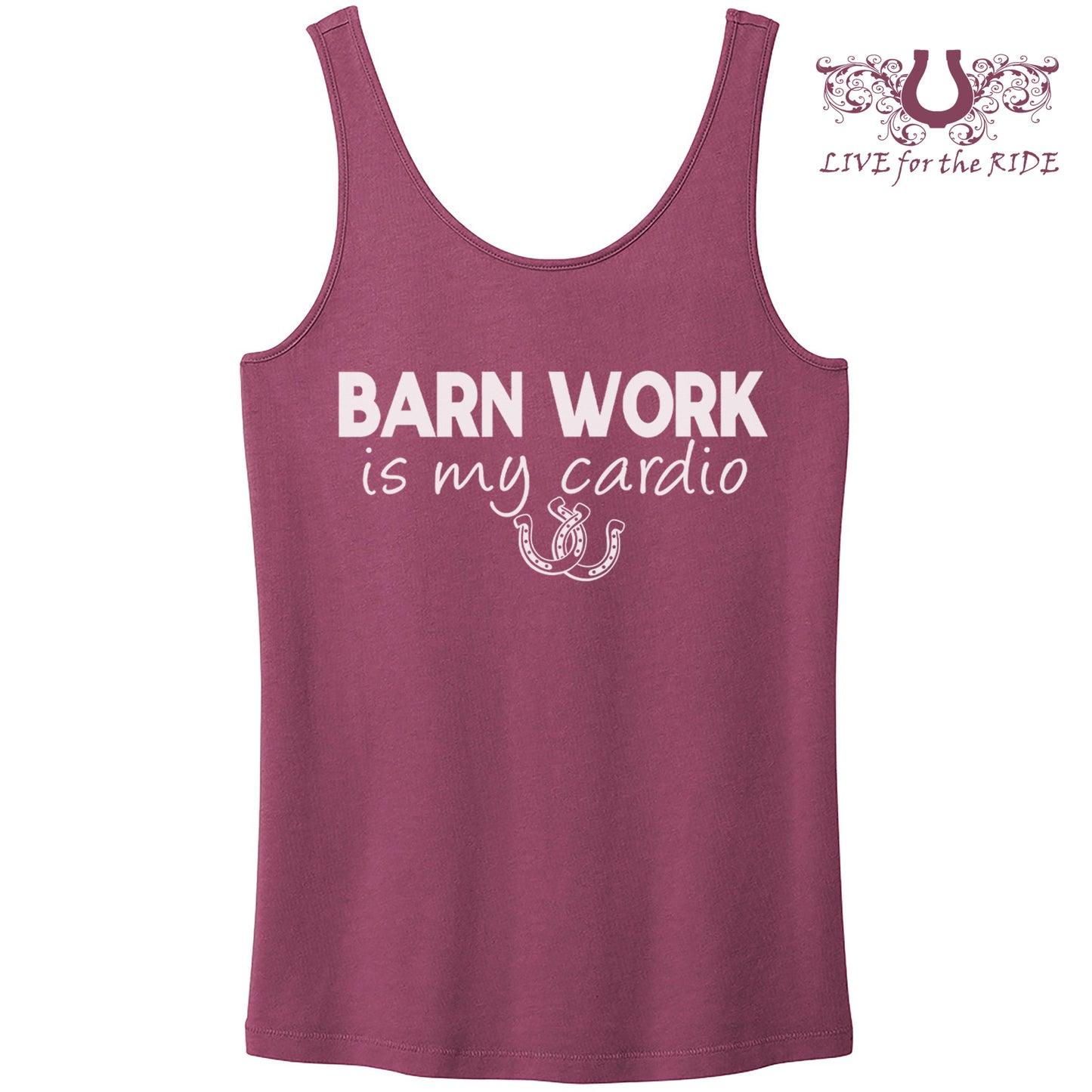 Barn Work Is My Cardio Tank Top - Pre-Order