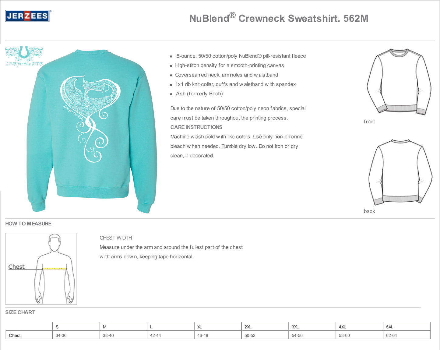 Baby Girl Crewneck Sweatshirt Blue