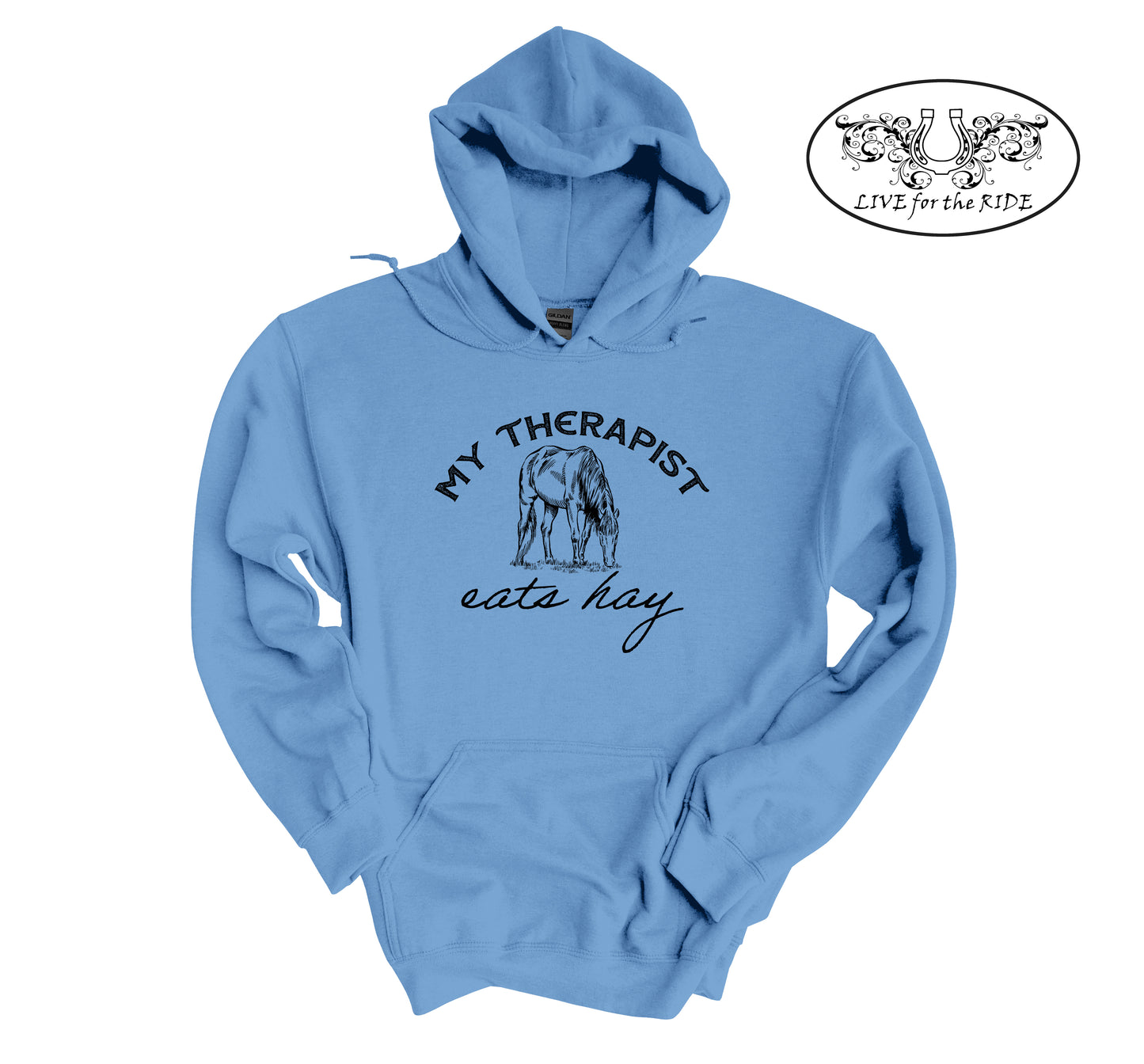 My Therapist Eats Hay Hoodie