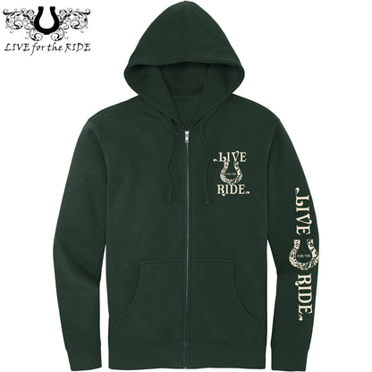 Boho Horse Full Zip Hoodie