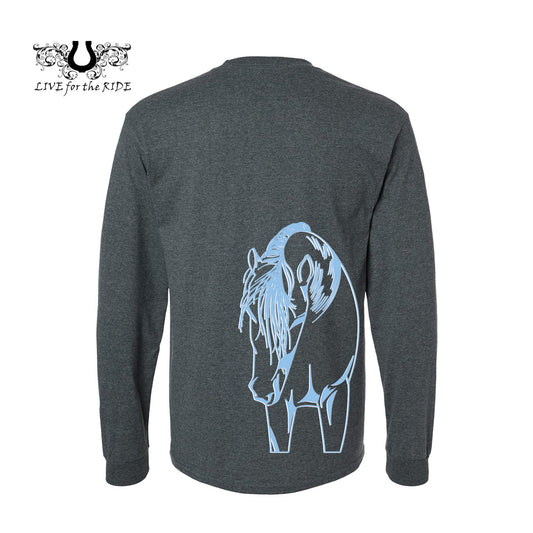 Cash Horse Long Sleeve Tee