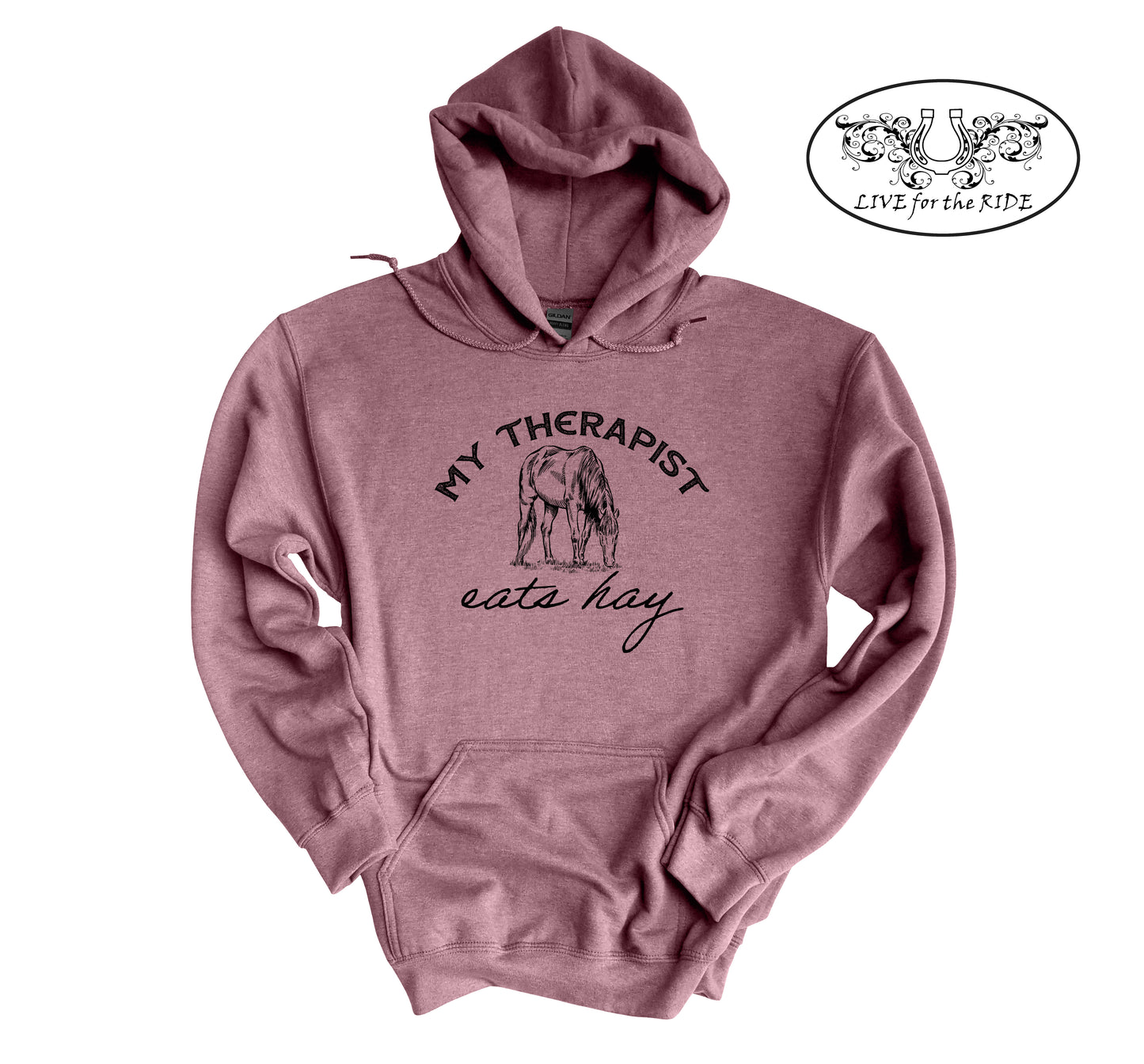 My Therapist Eats Hay Hoodie