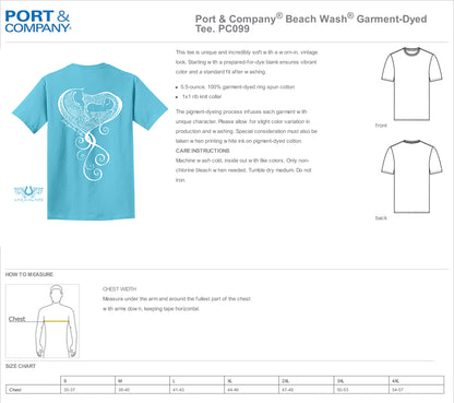 Baby Girl Tee Blue