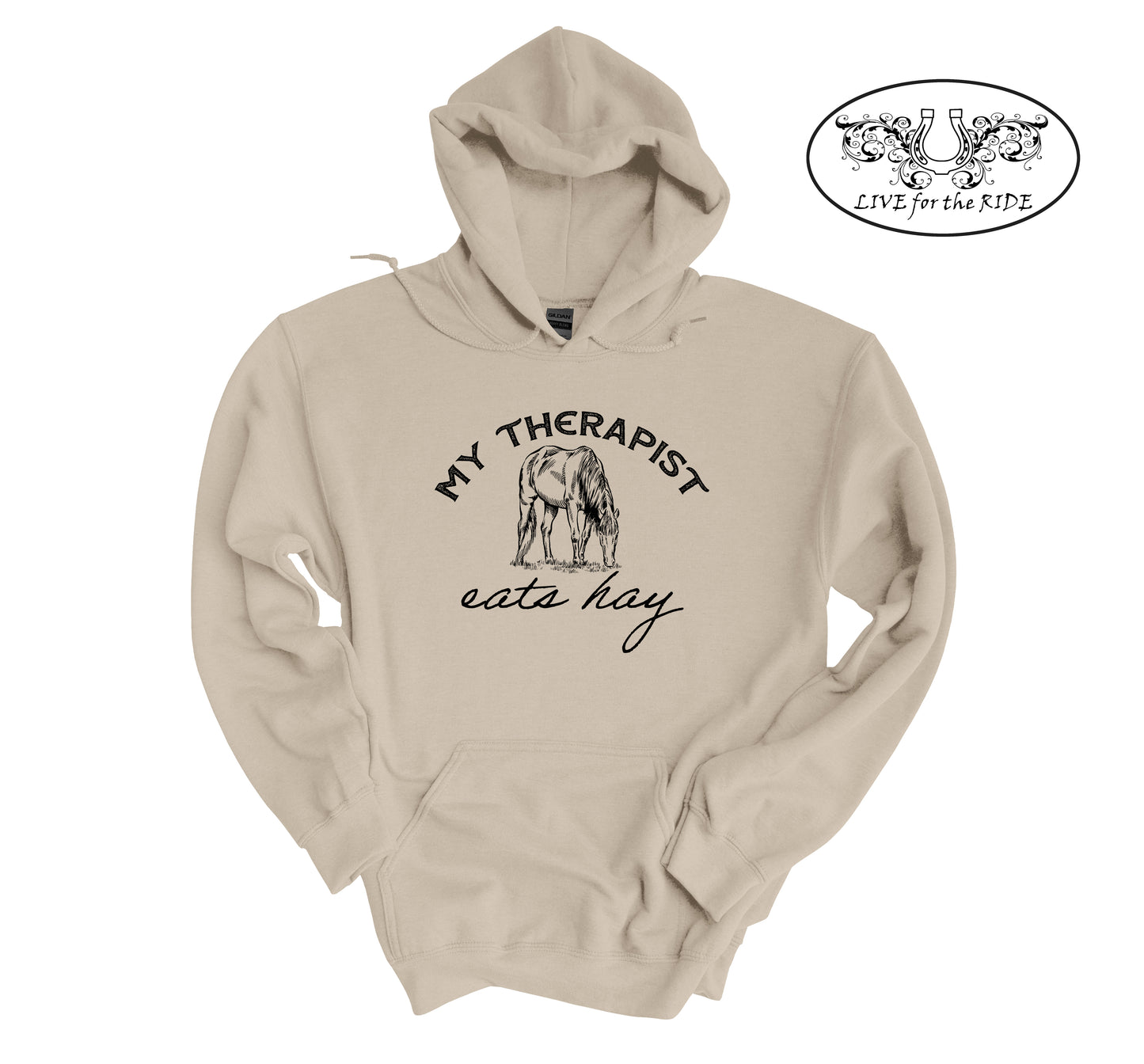 My Therapist Eats Hay Hoodie
