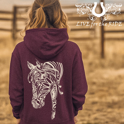 Boho Horse Hoodie