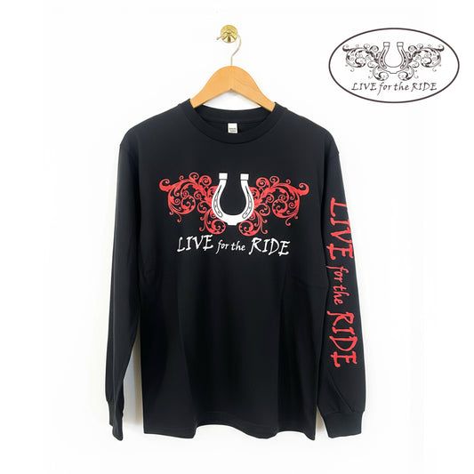 Lucky Horseshoe Long Sleeve Tee