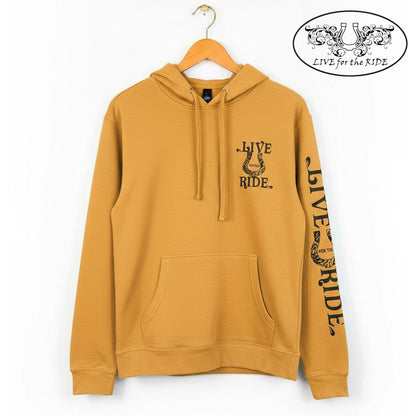 BOHO Horse Hoodie (Heather Mustard)