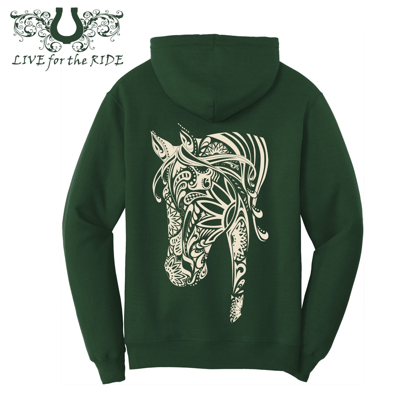 Boho Horse Hoodie