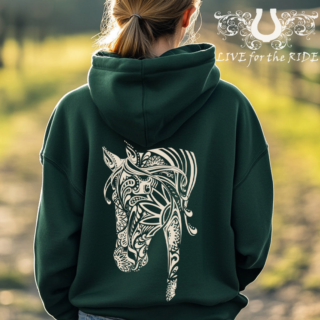 Boho Horse Hoodie