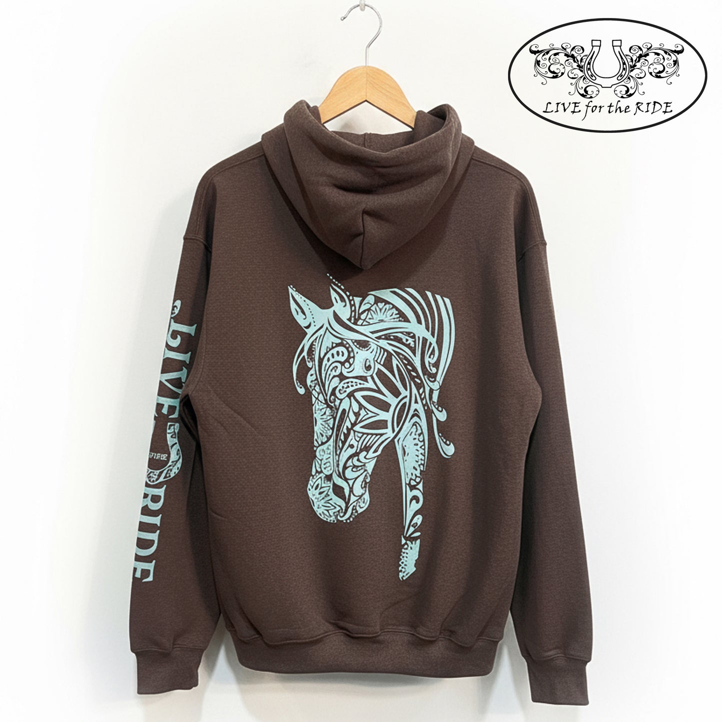 BOHO Horse Hoodie