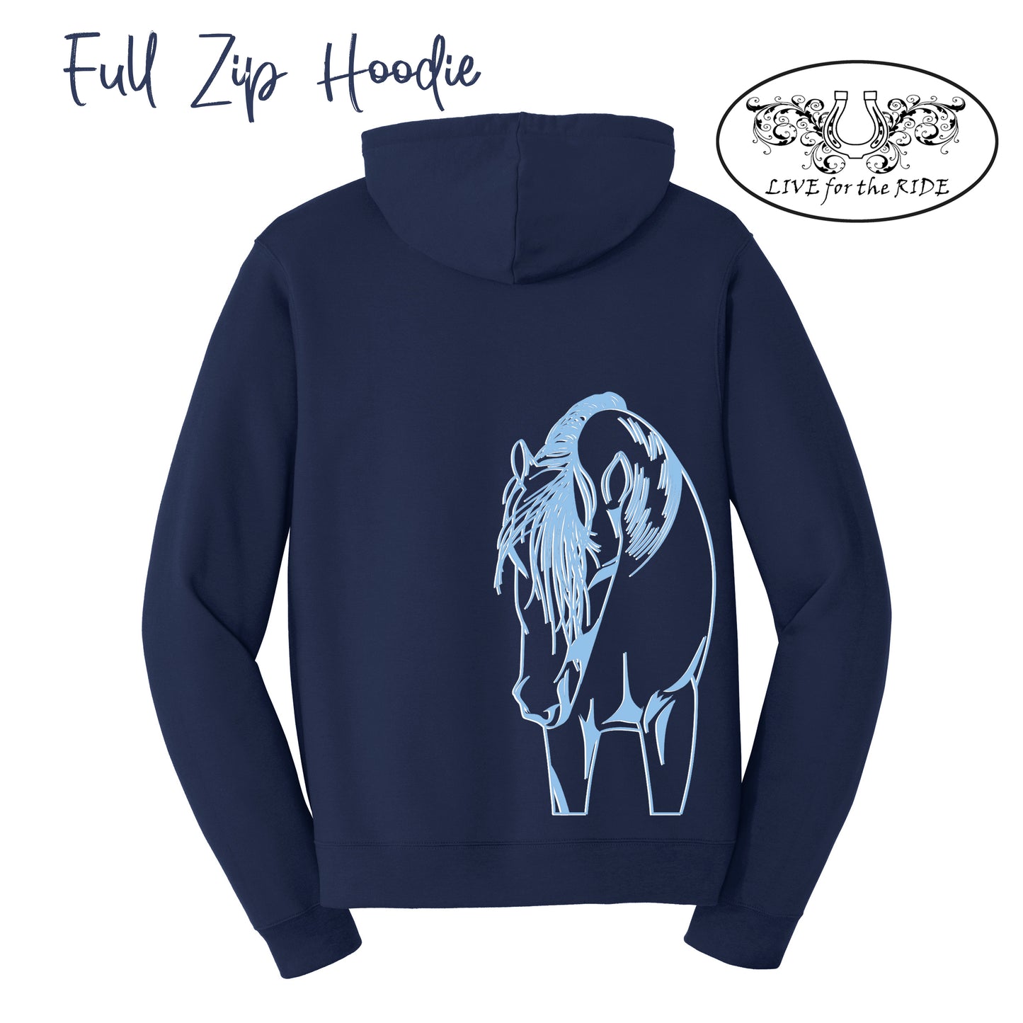 Cash Horse Hoodie Full Zip