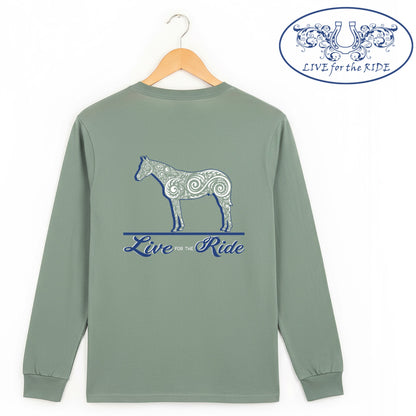 QH Horse Long Sleeve Tee