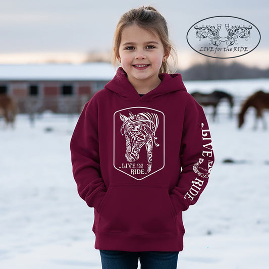 BOHO Horse Hoodie (YOUTH)