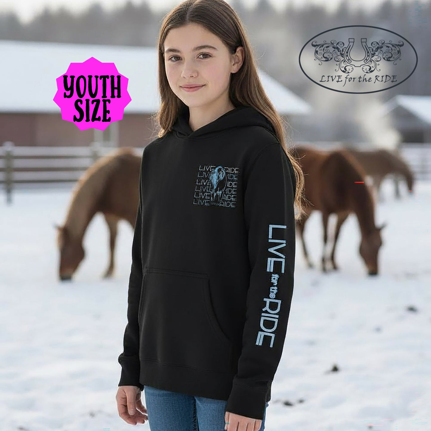 Cash Horse Hoodie (YOUTH)