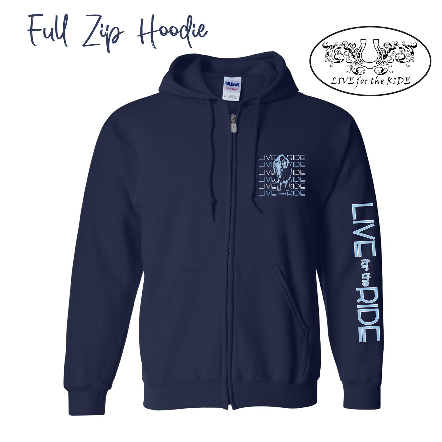 Cash Horse Hoodie Full Zip