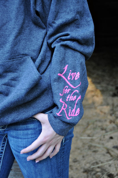 Paisley Pony Horse Hoodie - Live for the Ride 