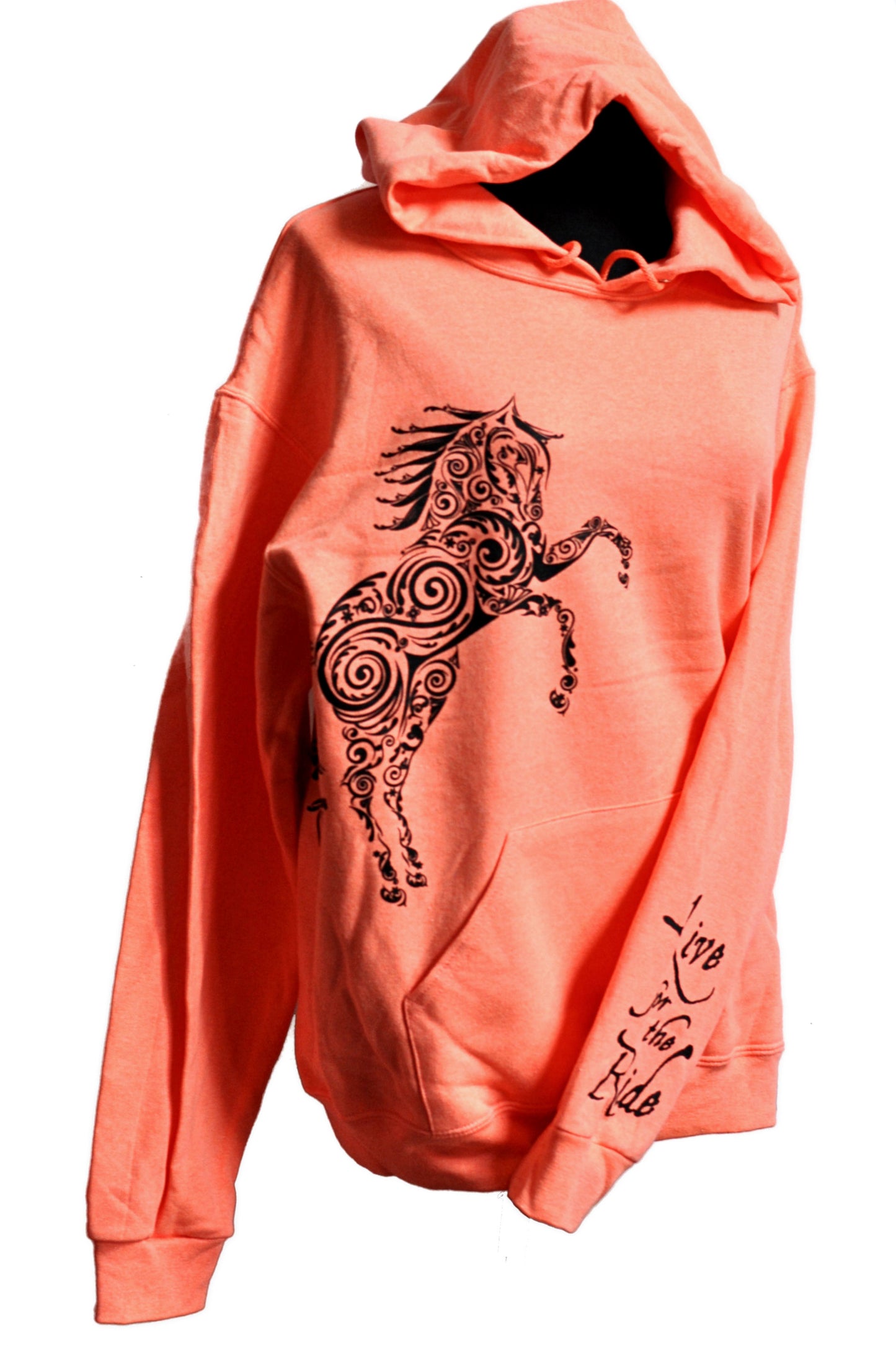 Paisley Pony Horse Hoodie - Live for the Ride 
