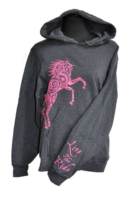 Paisley Pony Horse Hoodie - Live for the Ride 