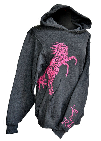 Paisley Pony Horse Hoodie - Live for the Ride 