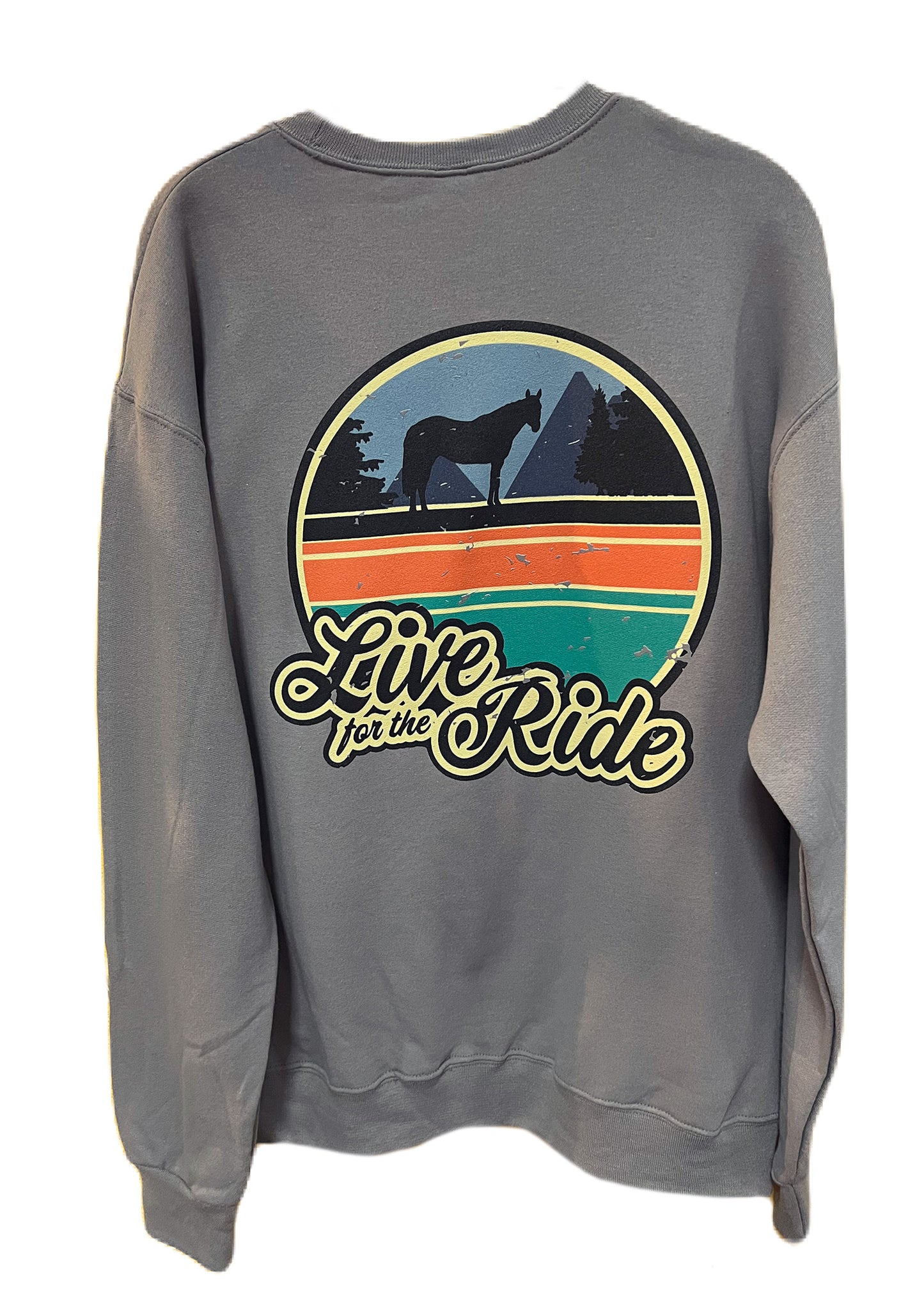 Vintage Sunset Crewneck Sweatshirt