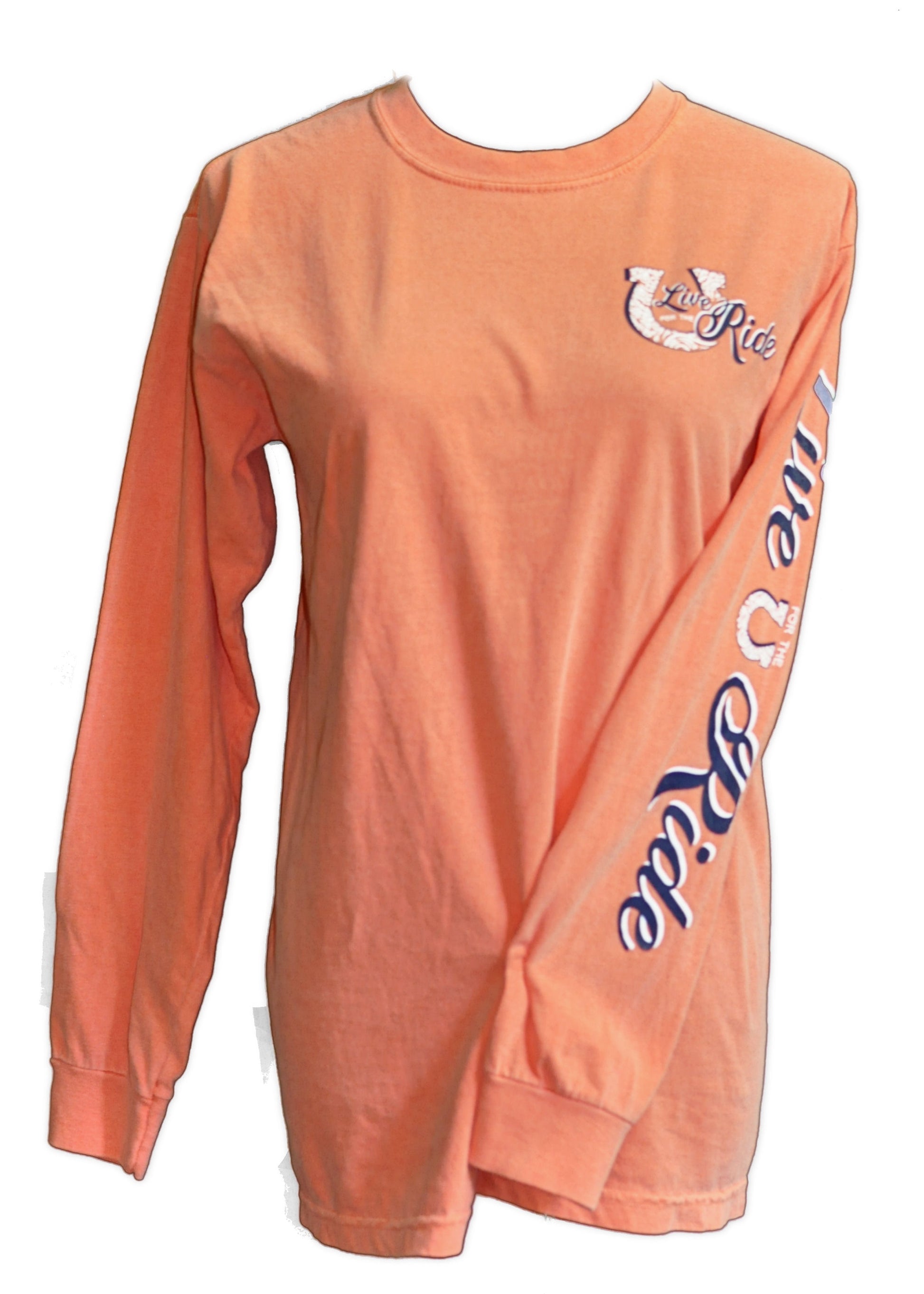 Doc's Horse LONG Sleeve T-shirt - Live for the Ride 