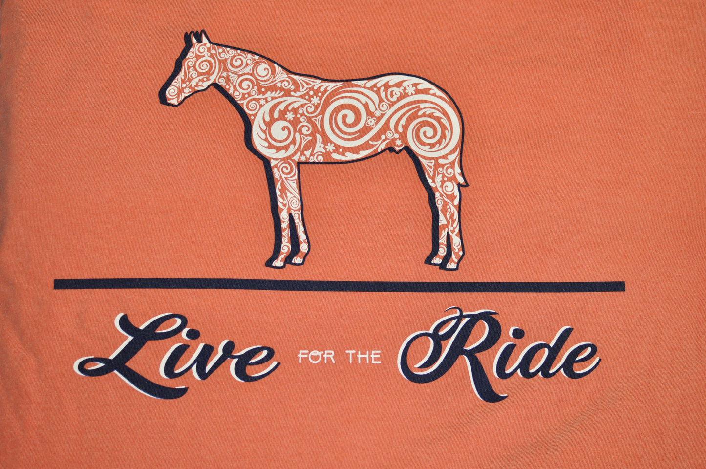 Doc's Horse Tank Top T-shirt - Live for the Ride 