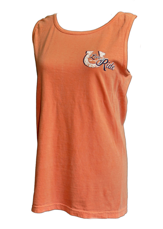 Doc's Horse Tank Top T-shirt - Live for the Ride 