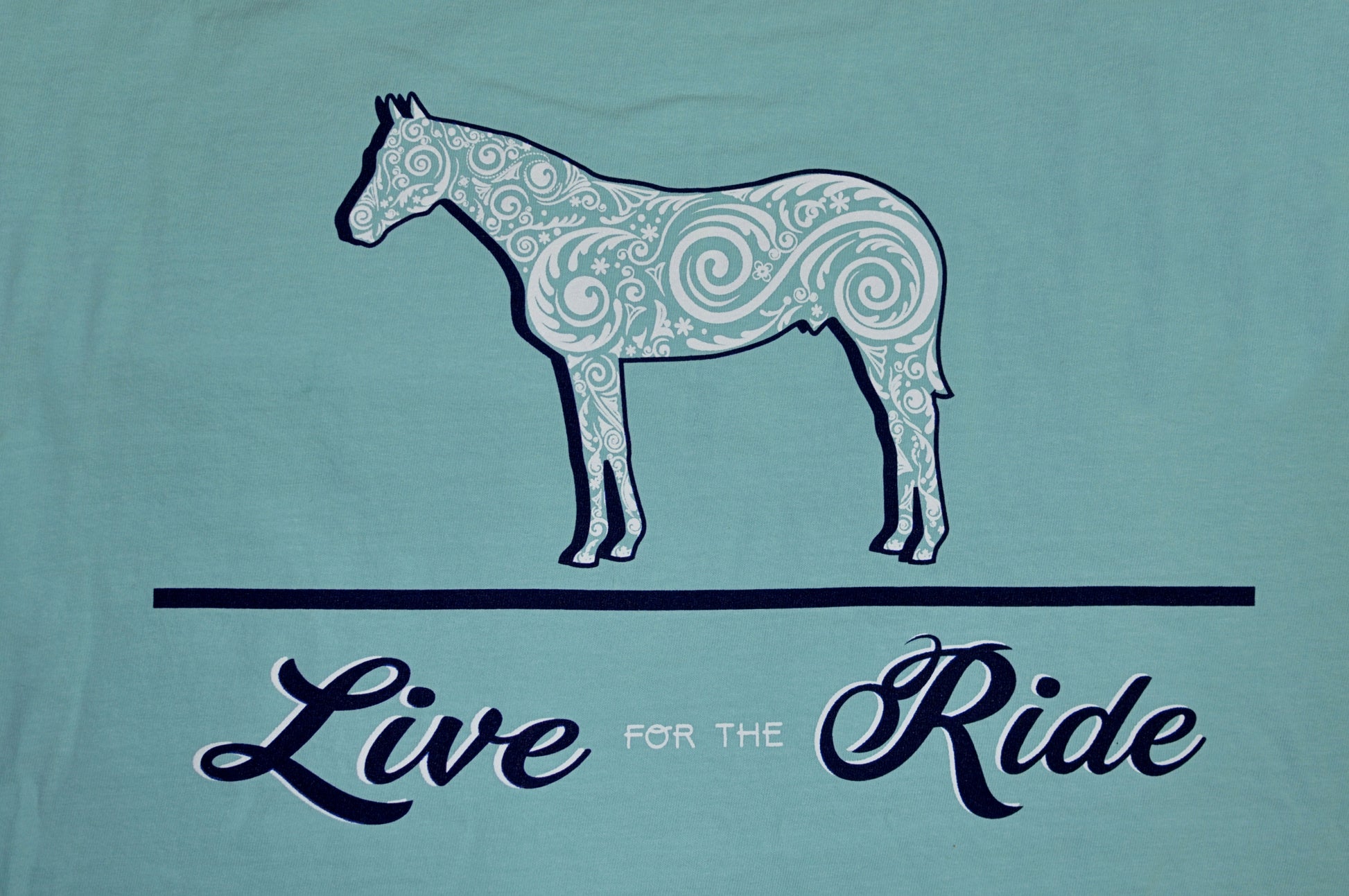 Doc's Horse Tank Top T-shirt - Live for the Ride 